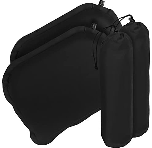 ALPIDEX Selbstaufblasendes Camping Sitzkissen 40 x 30 x 3,8 cm Stadion Thermo Kissen Isolierend Outdoor Sitzmatte Ultraleicht, Farbe:Set of 2