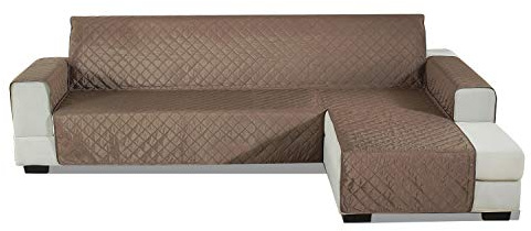 PETCUTE Sofabezug L Form gesteppter Sofabezug Sofaschutz ecksofa wasserdichte sofahusse ecksofa Chaiselongue rechts 240x270cm