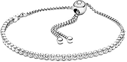Pandora Timeless Armband, rhodiniertes Sterlingsilber, mit klarem Cubic Zirkonia