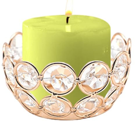 Streysisl - Candelabros de Vela con Cuenco | Candelabro Decorativo para Velas - Portavelas con Estilo versátil, candelabro para Pieza Central de Mesa