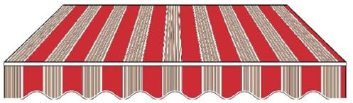 Markisenbespannung Canvas Markisenstoff,Einziehbar Markisenstoff Ersatz Draussen,markisentuch erneuern,Mehrzweck Wasserdichter Schutz Markisenabdeckung,Kein Rahmen,für Innenhöfe, Veranden und Fenster