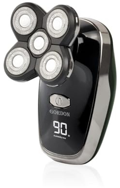 Rasoio elettrico per testa Gordon Head Shaver Pro, 5 modalità, Nero