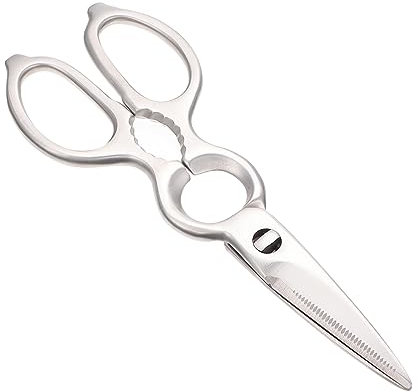 Mikinona 1pièce Ciseaux De Cuisine Acier Inoxydable Ciseaux à Viande Multiservices Poignée Antidérapante Ergonomique Outil Pour Cuisine Restaurant Et Barbecue