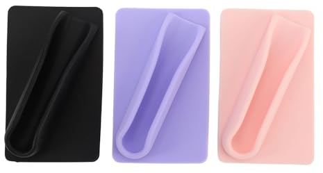 Silikonläpphållare för Mobiltelefon, Läppstift Läppglasyr Telefonfodral Back Stick On Hållare för Mobiltelefon, Självhäftande Läppglanshållare Telefonfodral, Hållare med Starkt
