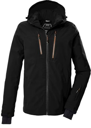 Killtec Herren Skijacke Funktionsjacke mit Kapuze und Schneefang KSW 439 MN SKI Jckt
