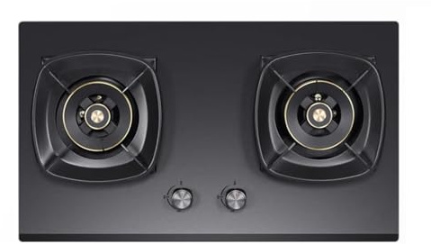 Cuisinière À Gaz 2 Brûleurs, Couvercle De Feu En Cuivre Super Lourd, Cuisinière À Gaz À Efficacité Énergétique De Première Classe 63%, For Le Talonnage, La Cuisson(LPG)