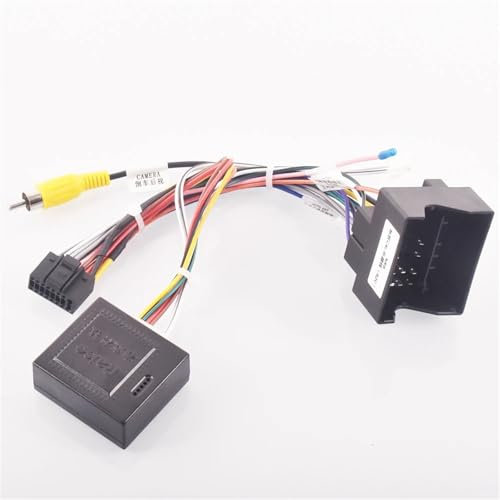 cablaggio dell'autoradio Adattatore for cablaggio stereo autoradio Android 16 pin, for Citroen, C4 C5 DS6, for Peugeot, 3008 2008 307 408(With Canbus)