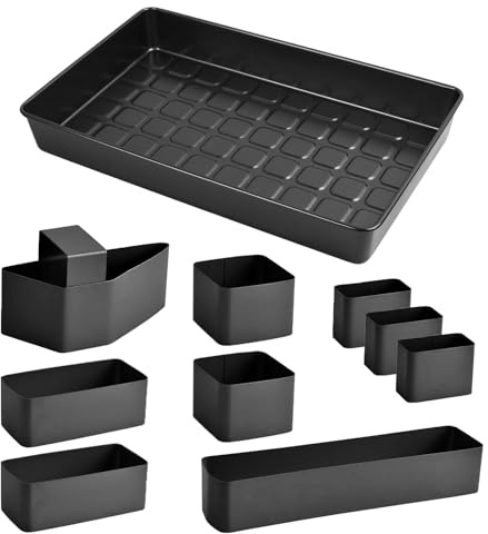 Bcuuozeeing Zahlen und Buchstaben Backform 10-Teilige Zahlen Backform Kuchenform Verstellbar Antihaft Kuchenform Kreatives Tortenbacken für DIY Backen Formen Set Geburtstag Party Feiertag