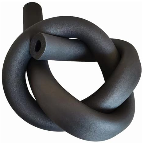 Outdoor Antifreeze Pipe Insulation Foam Tube - Water Pipe Lagging for Heating Fits 0.2-2.3 Inner Diameter Tubing Wrap for Winter Protection