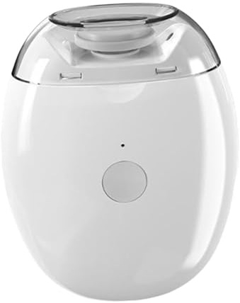 Sharplace Tagliaunghie elettrico, lucidatore per unghie, comodo, ricaricabile, 3 velocità, tagliaunghie per uomini anziani