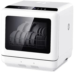 Portable Dishwasher, Household Mini Dish Washer Desktop Kitchen Dishwasher Cleaner Tableware Wash Machine,for Dorm RV&Apartment