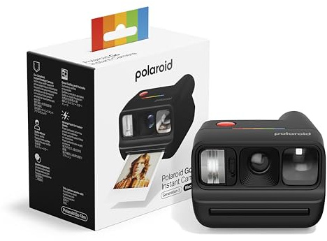 Polaroid Go Generation 3 Mini appareil photo instantané Noir (9192) Compatible uniquement avec Go Film