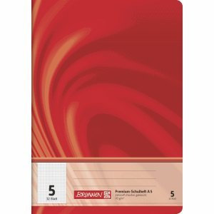 Brunnen 25 x Schulheft Young Vivendi A5 Lineatur 5 90 g/qm 32 Blatt