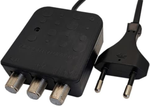 Alimentatore per amplificatori antenna, 2 uscite TV