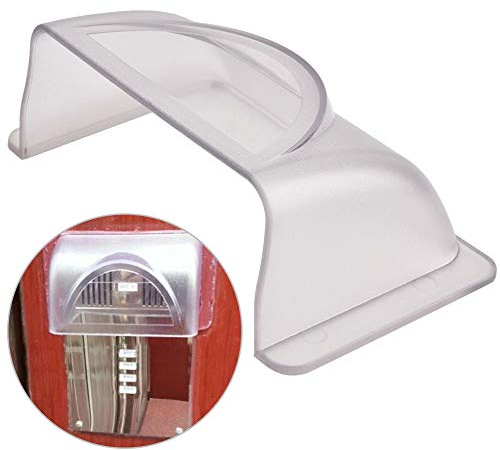 Kunststoff Regenschutz, Kunststoff Regenschutz wasserdichte Schale aus Wasserdichtem Kunststoff Regenschutz Steckdose für Tür Access Control Keypad Türklingel Regenfest