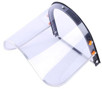 tuwiwol Pantalla facial ligera y cómoda montaje fácil y rápido estilo sombrero Para máscara protectora de pantalla PC alto hialino