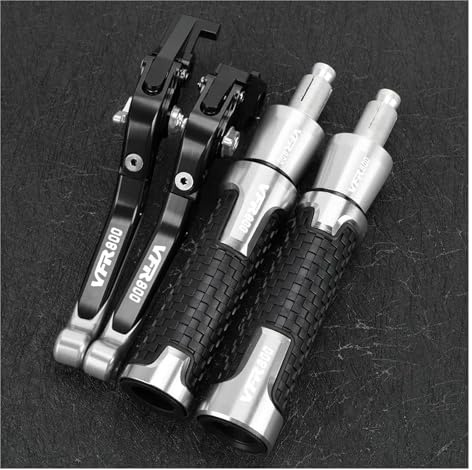 DACONGI Kit Impugnatura Manubrio Moto Grip Pieghevole Telescopica Freno Leva Frizione Manubrio Maniglia End per Ho&NDA VFR 800 VTEC 2002-2017(5)