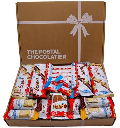 Bueno Chocolate Gift Box Hamper – Letterbox Friendly Chocolate Gift for Birthdays, Thank You, Get Well Soon & Treats – Bueno, Happy Hippo & Cards Selection for Him & Her