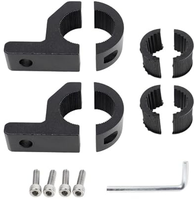 Staffa di Fari Adatto per Glb Kit di montaggio con morsetti universali in alluminio per auto, ATV, moto, camion, staffa per luci ausiliarie antinebbia da 22-32 mm Staffe Supporto Faretti