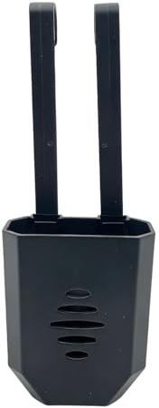 Facile à installer et distributeur de nettoyant pour cuvette de toilette en métal qui maintient une solution claire sans frotter, accrocher l'étui de tablette de nettoyage