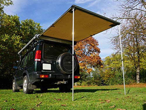 Prime Tech Fahrzeug-Markise 150X200X210Cm Beige Auch Für Dachzelte