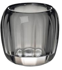 Villeroy & Boch Colour DeLight Portacandelina Cozy Grey, Vetro Cristallo, Grigio, 7 cm