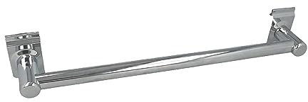 tecuro Universal Heizkörper-Handtuchhalter 600 mm - Messing verchromt