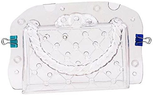 TOSSPER Señora 3D Bolso De Policarbonato De Moldes De Chocolate Monedero del Molde DIY del Molde del para Hogar De La Boda De La Hornada Herramientas Decoración