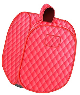 kowaku Einpersonensauna, tragbare Dampfsauna für Home Spa, Saunazelt, Rot