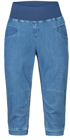 Rafiki Kletterhose Marke Modell Chain Capri Denim 40