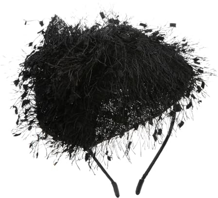 axy Fascinator Haarreif Hut mit Schleife Braut Kopfschmuck - Wunderschön Haarreifen Damen Stirnband Haarschmuck HRHU1
