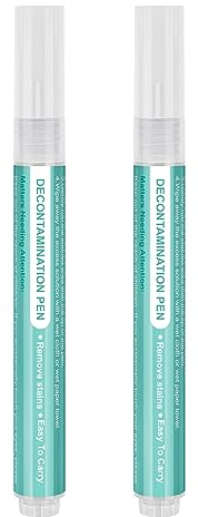 Psdndeww Portable Stain Remover Pen, Oil, Coffee, Fruit Stain Remover, No Water, Compact, Unscented