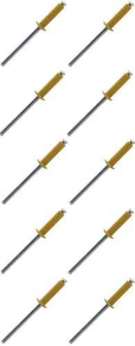 cyclingcolors 10x Rivetti Giallo Supporti per targhe 4x16 auto moto ciclomotore