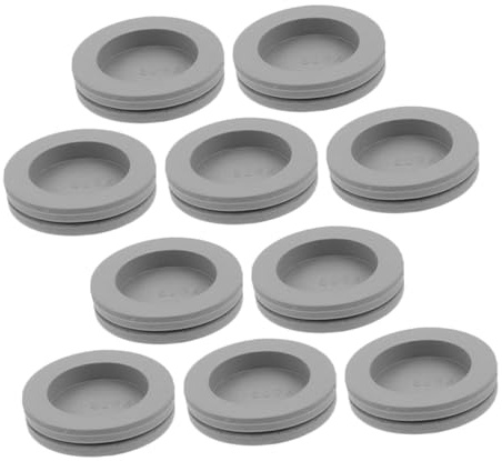 HOMOCONO 10pcs Air Conditioner Drain Replacement Accessories Soft Rubber Stoppers for Easy Installation Suitable for Models Prevents Water Buildup and Odors