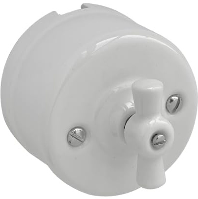 Cruzamiento de porcelana blanca con superficie en lazo y sin marco, perfecto para la decoración y el diseño de interiores. Ideal para dar un toque elegante.