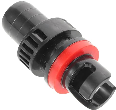 Mikikit Luftventil Adapter für Paddleboard und Kajak Robustes Pumpen Zubehör Kompatibel mit Aufblasbaren Sup Boards und Schlauchbooten Effiziente Luftstromoptimierung