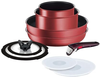 Batterie de cuisine 9 pièces Ingenio IH Raffiné Unlimited Tefal - Tous feux + induction - L3839392