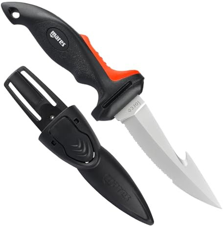 Mares Erwachsene Messer Knife Force Plus, Schwarz, BX, 415626