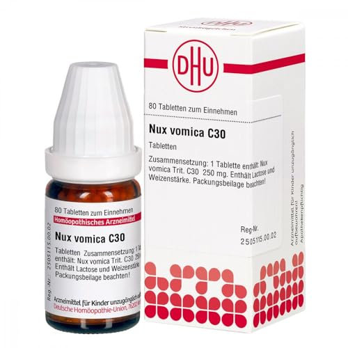 NUX VOMICA C 30 Tabletten 80 St
