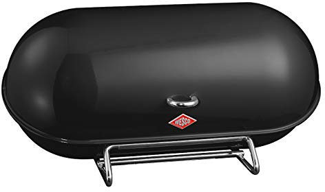 WESCO 2621 Brotkasten Breadboy 21x44.3x23cm, schwarz, 50L