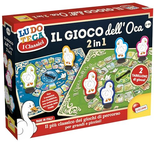 LiscianiGiochi 60535, Ludoteca Spiel der Gans