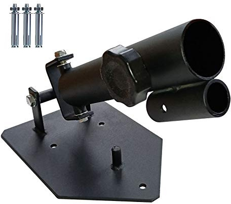MARSAFIT Barra portátil Landmine Base, accesorio de fila de barra en T de lujo, accesorio de mina terrestre para barra se adapta a barras estándar de 1 pulgada y 2 pulgadas