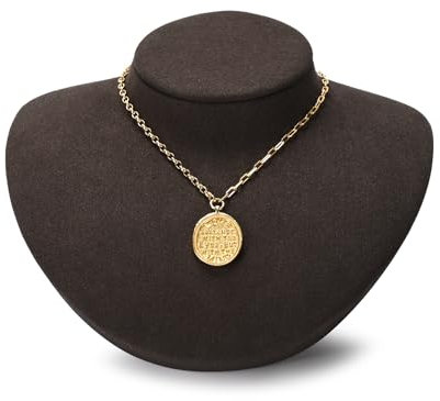 Oirlv Marrone Scuro Microfibra Piccoli Oggetti Di Scena Gioielli Stand Collana Busto Scaffale Espositivo(TT30906