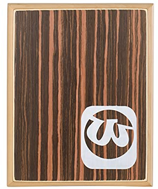 COMETX Cajon Walter Compact Travel Cajon Box Drum Flat Hand Drum Percussion Instrument with Adjustable Strings Carrying Bag