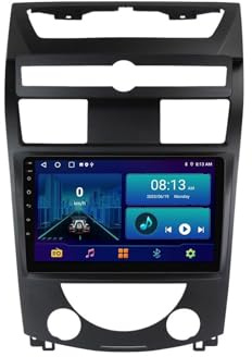 Android12 Autoradio 2 DIN Pour SsangYong Rexton Y250 II 2 2006-2012 10 Écran Tactile avec sans Fil Carplay & Android Auto FM Radio RDS/DAB+/DSP/BT 5.0/Caméra de Recul/Mic/Commande au Volant/OBD 2(M15