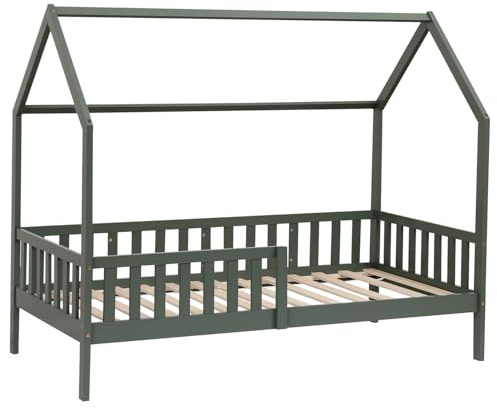 Happy Garden Hüttenbett für Kinder 190x90cm grün Marceau
