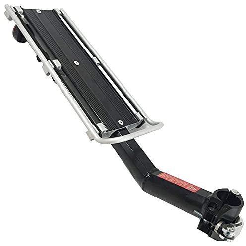 Fahrrad-Gepäckträger hinten, Fahrrad-Gepäckträger, Schnellspanner, Verstellbarer Fahrrad-Sattelstützenträger für Mountainbikes, Fahrrad-Gepäckträger 344