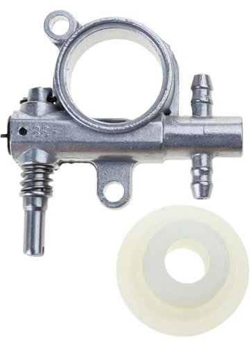 NOLOWY Oiler Oil with Worm Gear Chainsaw Replacement Parts Metal for 2500/3800 25CC Repair Tool