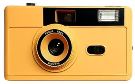 Hkfgdjdl Camera Not Disposables Reusable Camera 135 Film Fool With Flashing Student Retro 35mm Film Machine Travel Outdoor Event
