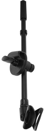 MUELODSIC Metal Rotativo Brazo Micrófono Soporte Con Clip Ajustable Para Micrófonos Accesorio Duradero y Práctico Longitud Compatible Mayoría